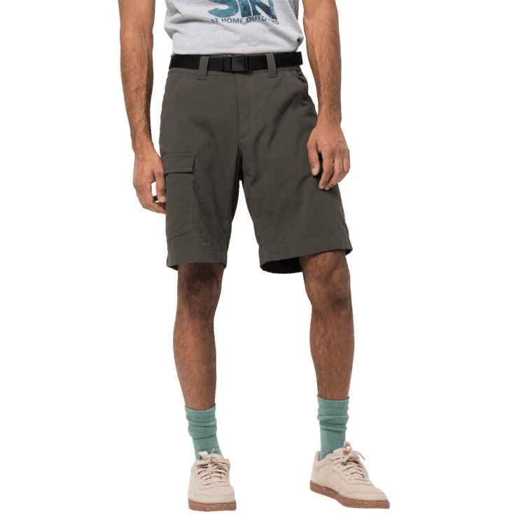 Brand Jack Wolfskin Dark Moss Fashion Hoggar Shorts