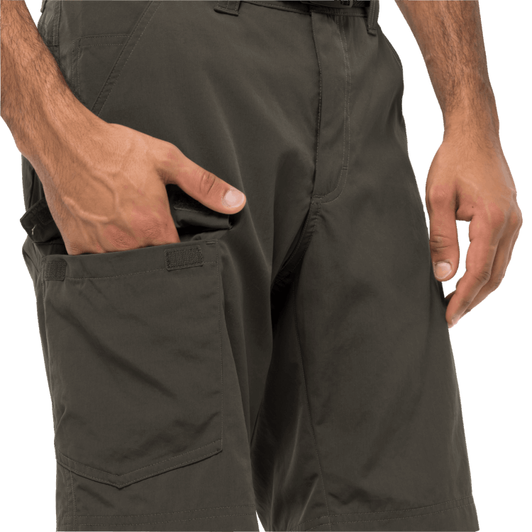 Brand Jack Wolfskin Dark Moss Fashion Hoggar Shorts