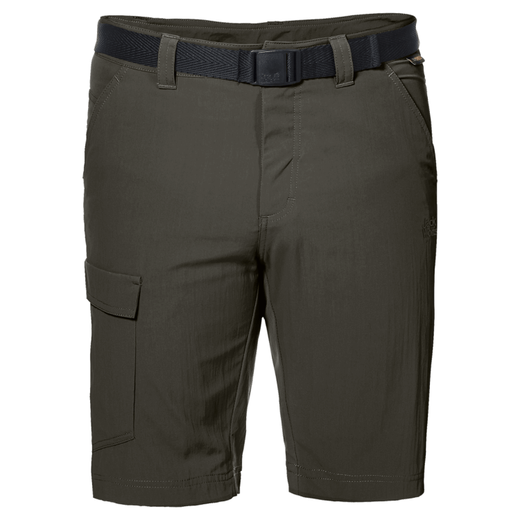 Brand Jack Wolfskin Dark Moss Fashion Hoggar Shorts