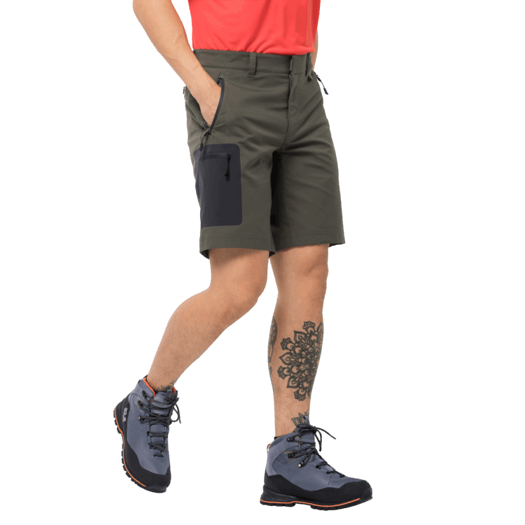 Brand Jack Wolfskin Origin Grape Leaf Men's Active Track Shorts