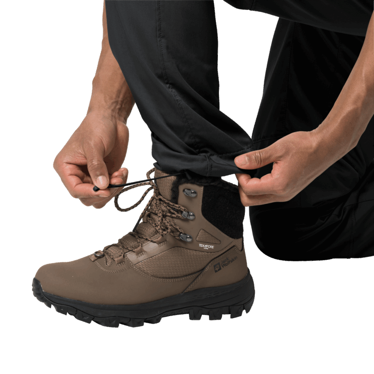 Collections Men's Arctic Road Lined Cargo Pants Phantom Brand Jack Wolfskin