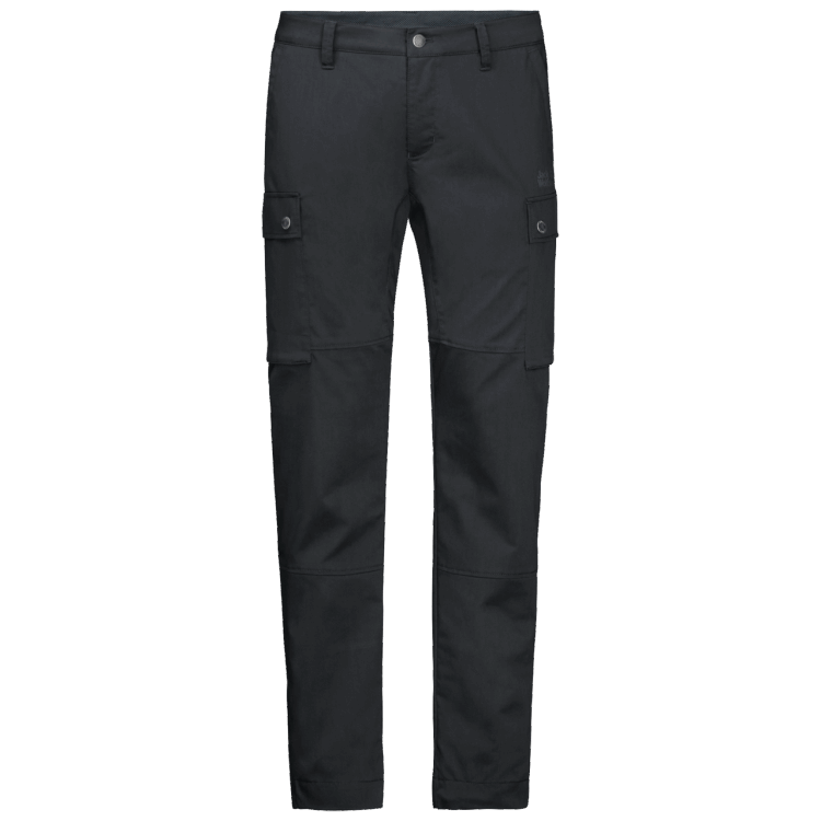Collections Men's Arctic Road Lined Cargo Pants Phantom Brand Jack Wolfskin