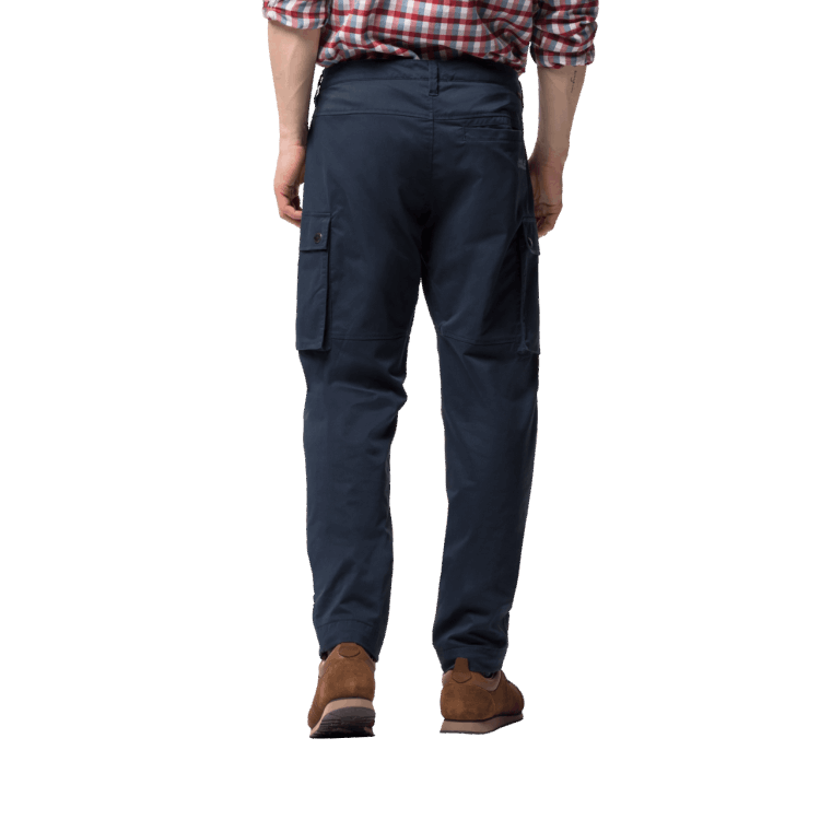 Origin Brand Jack Wolfskin Night Blue Men's Arctic Road Lined Cargo Pants