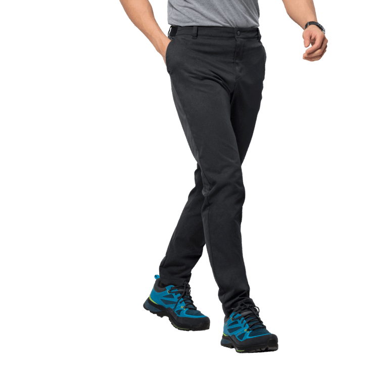 Men's JWP Winter Pants Fashion Brand Jack Wolfskin Black