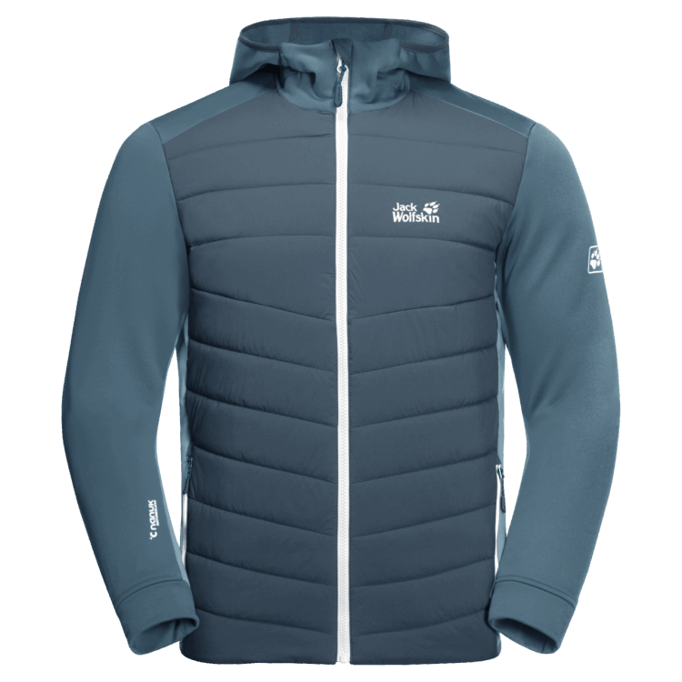 Men's Crossing Peak Jacket Brand Jack Wolfskin New Orion Blue