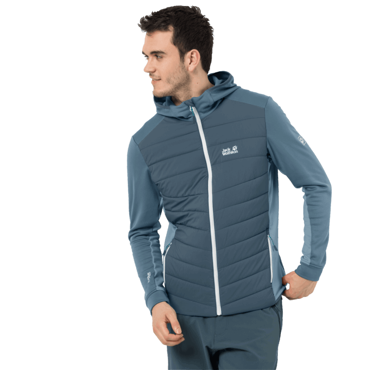 Men's Crossing Peak Jacket Brand Jack Wolfskin New Orion Blue