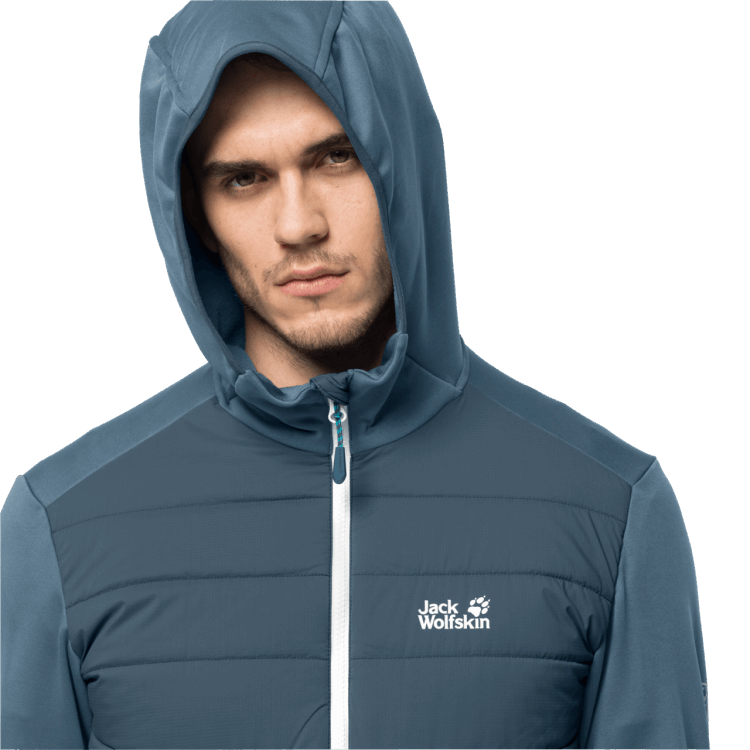 Men's Crossing Peak Jacket Brand Jack Wolfskin New Orion Blue