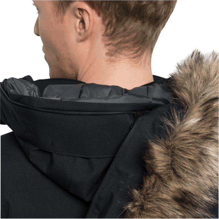 Men's Glacier Bay Parka Bonsai Green Brand Jack Wolfskin Fashion