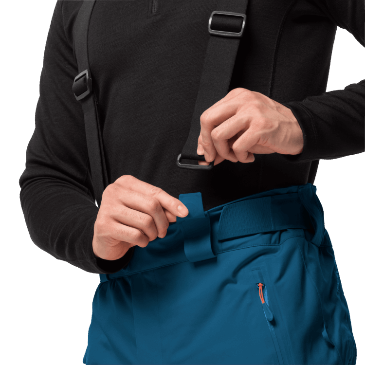 Men's Snow Summit Pants Collections Brand Jack Wolfskin Dark Cobalt