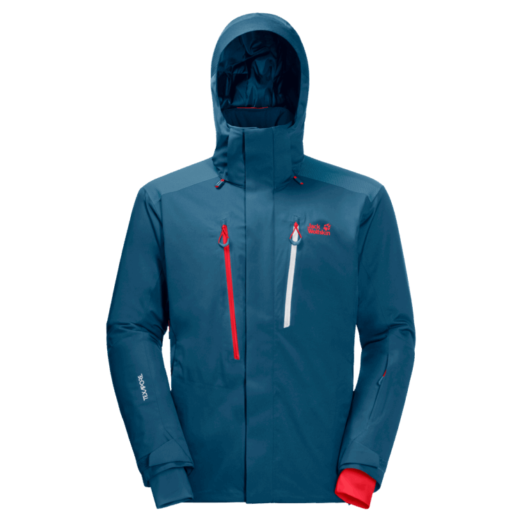 Men's Snow Summit Jacket Origin Dark Cobalt Brand Jack Wolfskin