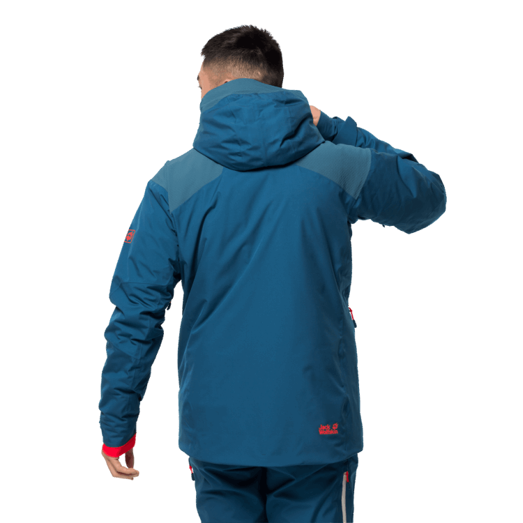 Men's Snow Summit Jacket Origin Dark Cobalt Brand Jack Wolfskin