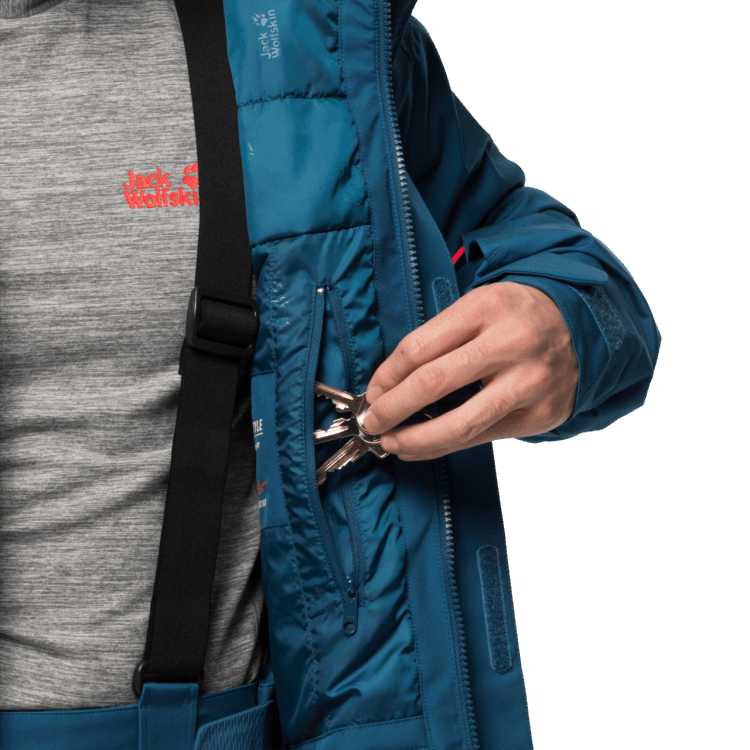 Men's Snow Summit Jacket Origin Dark Cobalt Brand Jack Wolfskin