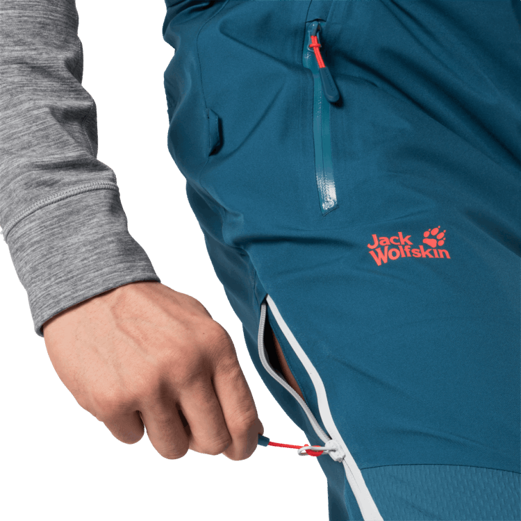 Brand Jack Wolfskin Dark Cobalt Men's Solitude Mountain Pants Brand