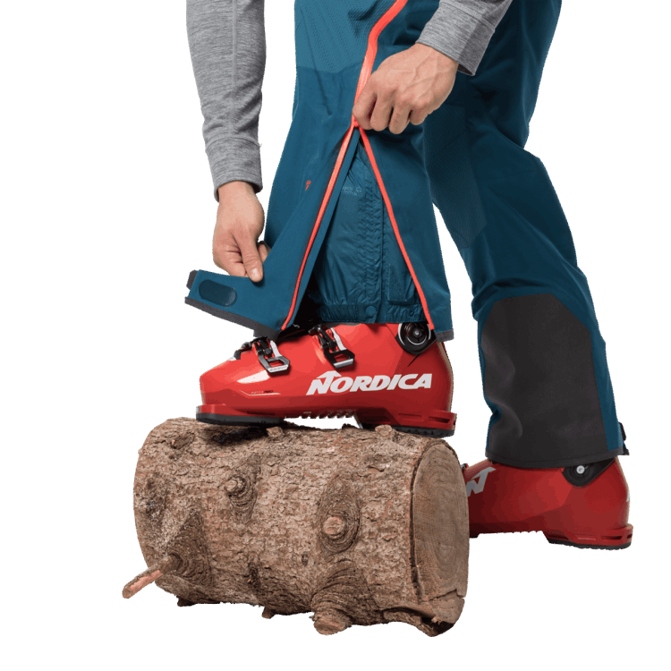 Brand Jack Wolfskin Dark Cobalt Men's Solitude Mountain Pants Brand