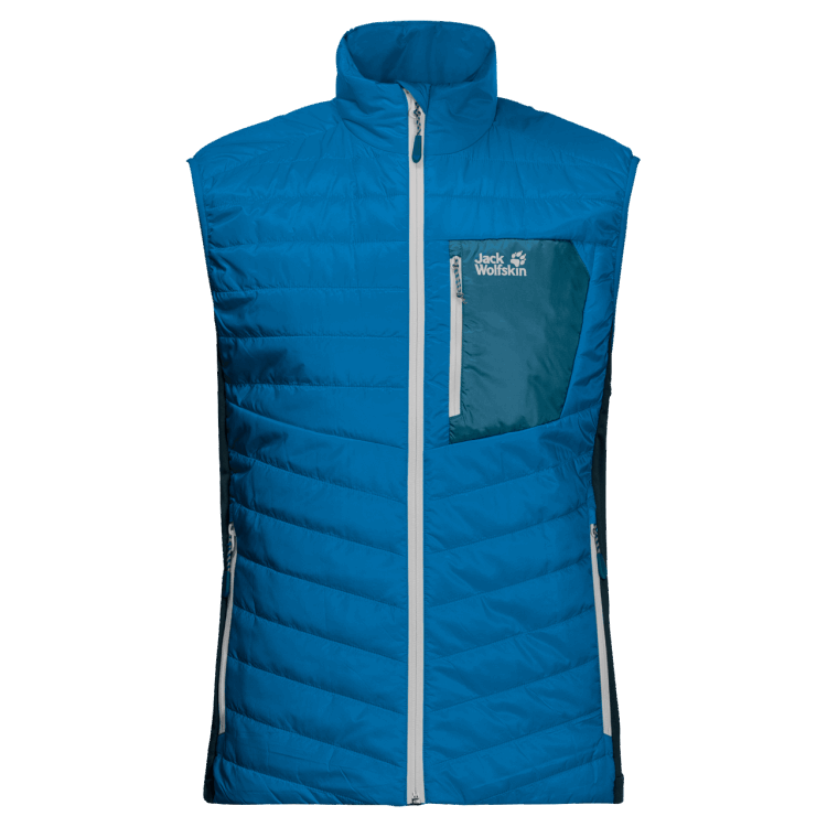 Brand Jack Wolfskin Men's Routeburn Vest Blue Pacific Hot