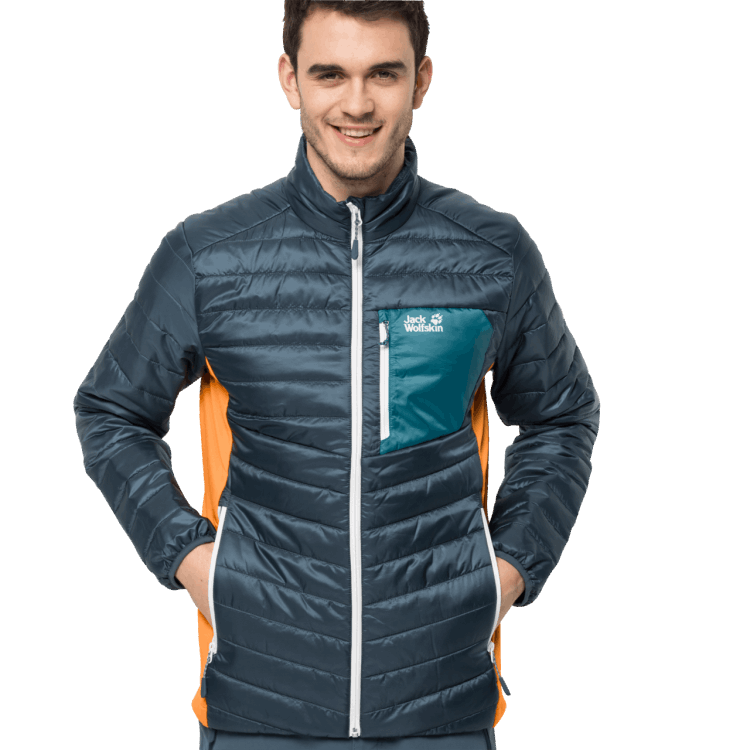 Brand Jack Wolfskin Men's Routeburn Jacket Best Orion Blue