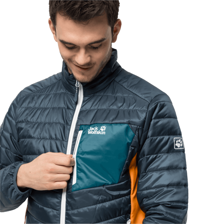 Brand Jack Wolfskin Men's Routeburn Jacket Best Orion Blue