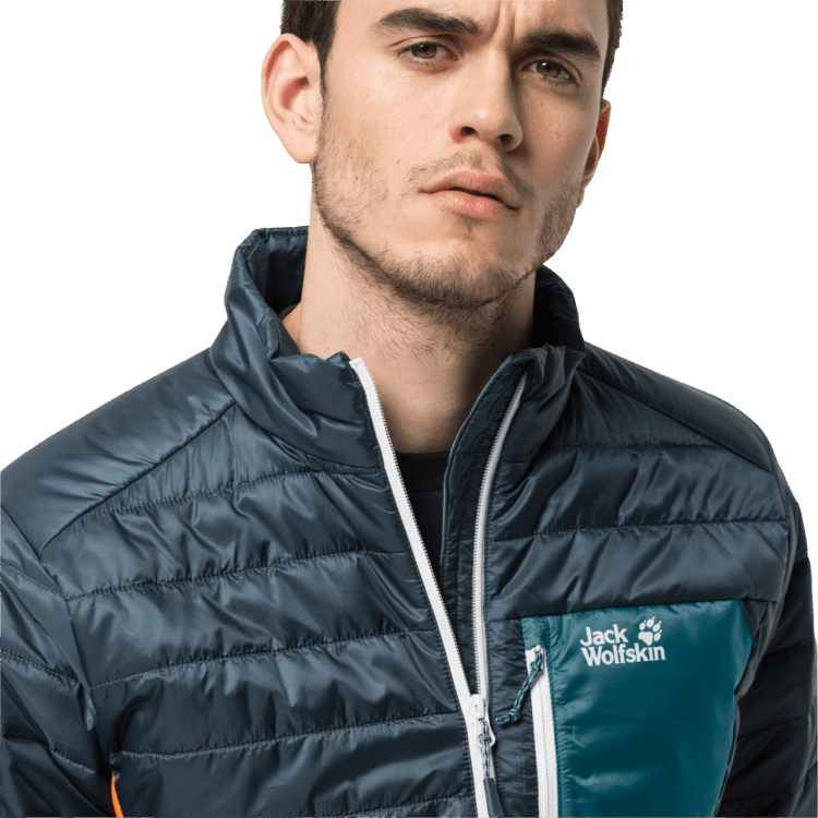 Brand Jack Wolfskin Men's Routeburn Jacket Best Orion Blue