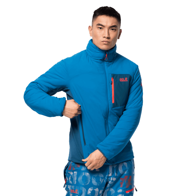 Blue Pacific Brand Jack Wolfskin Men's Atmos Jacket Fashion