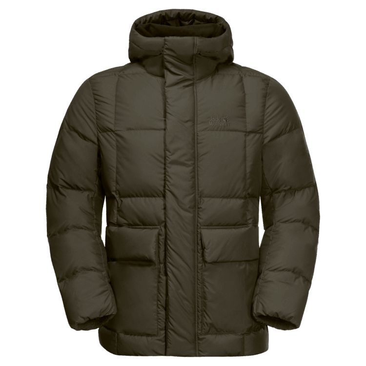 Bonsai Green Men's Frozen Lake Jacket Brand Jack Wolfskin Origin