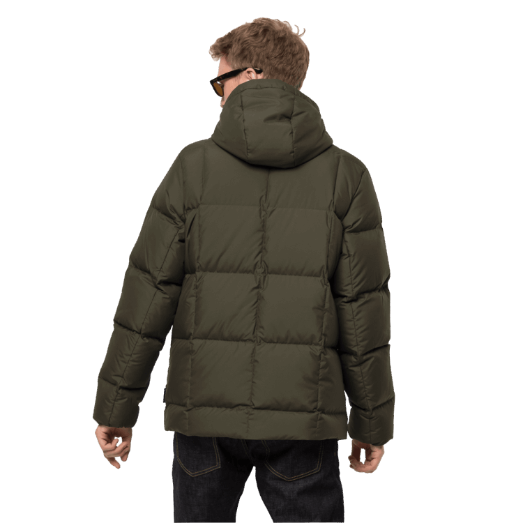 Bonsai Green Men's Frozen Lake Jacket Brand Jack Wolfskin Origin