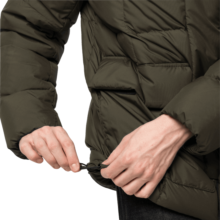Bonsai Green Men's Frozen Lake Jacket Brand Jack Wolfskin Origin