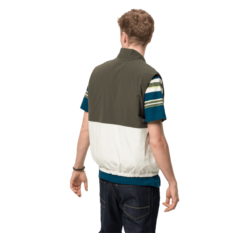 New Grape Leaf Men's 365 Fearless Vest Brand Jack Wolfskin