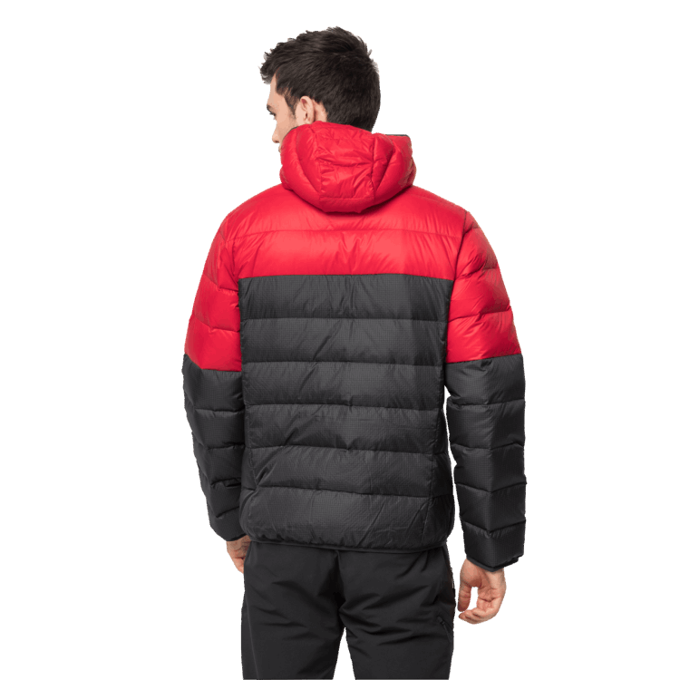 Men's Dna Tundra Hoody Brand Jack Wolfskin Red Lacquer Fashion