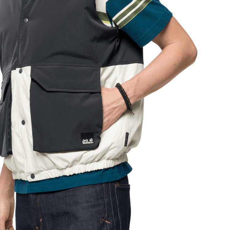 Men's 365 Fearless Vest Phantom Brand Jack Wolfskin Collections