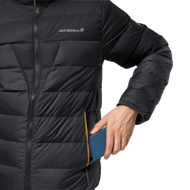 Men's Dna Tundra Hoody Phantom Origin Brand Jack Wolfskin