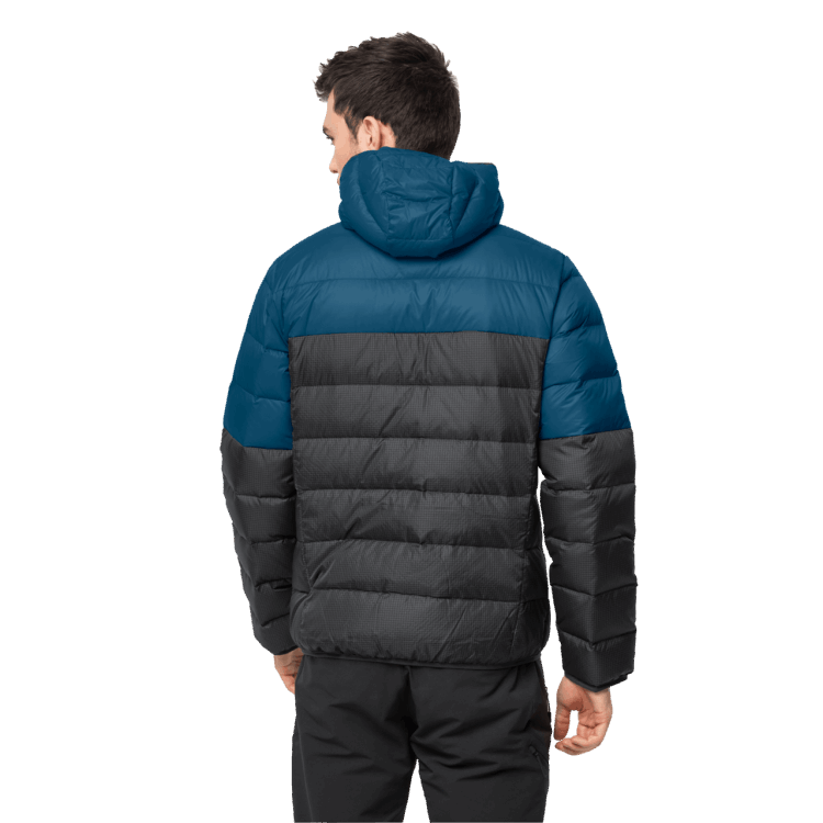 Men's Dna Tundra Hoody Origins Brand Jack Wolfskin Dark Cobalt
