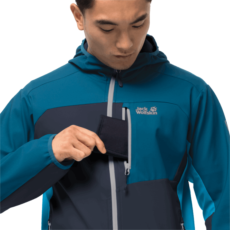 Night Blue Origins Men's Eagle Peak II Softshell Brand Jack Wolfskin