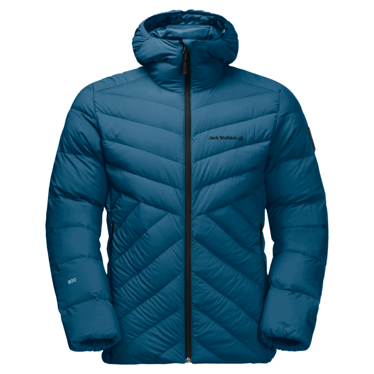 Fashion Dark Cobalt Brand Jack Wolfskin Men's Athletic Down Jacket