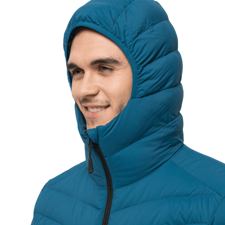 Fashion Dark Cobalt Brand Jack Wolfskin Men's Athletic Down Jacket