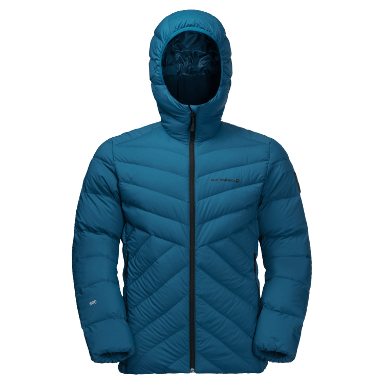 Fashion Dark Cobalt Brand Jack Wolfskin Men's Athletic Down Jacket