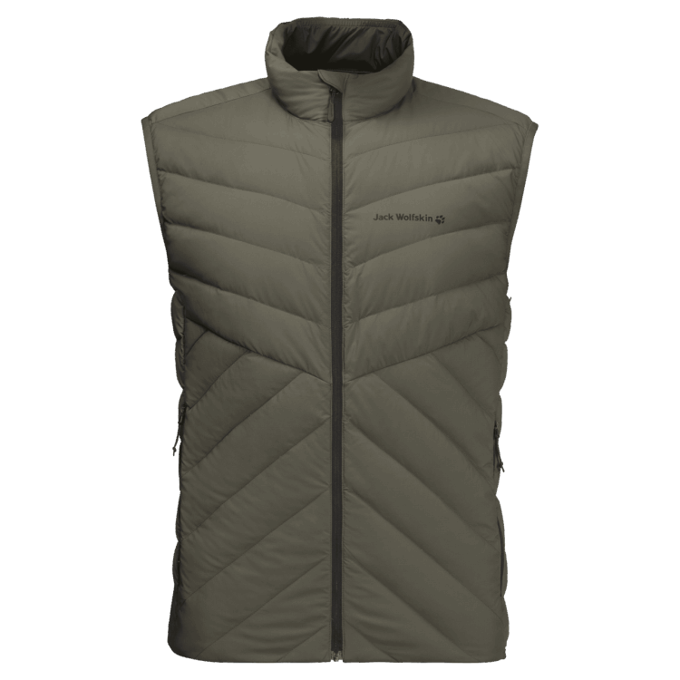 Men's Athletic Vest Brand Jack Wolfskin Origin Grape Leaf