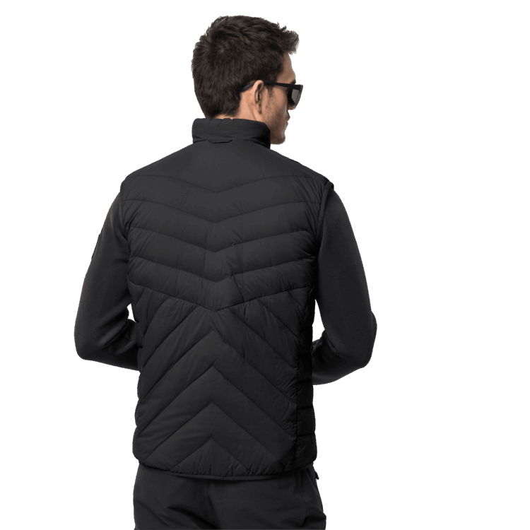 Men's Athletic Vest Black Brand Jack Wolfskin Origins