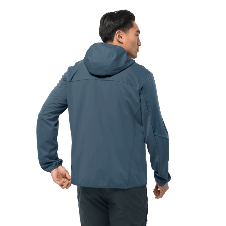 Men's Go Hike Softshell Brands Brand Jack Wolfskin Orion Blue