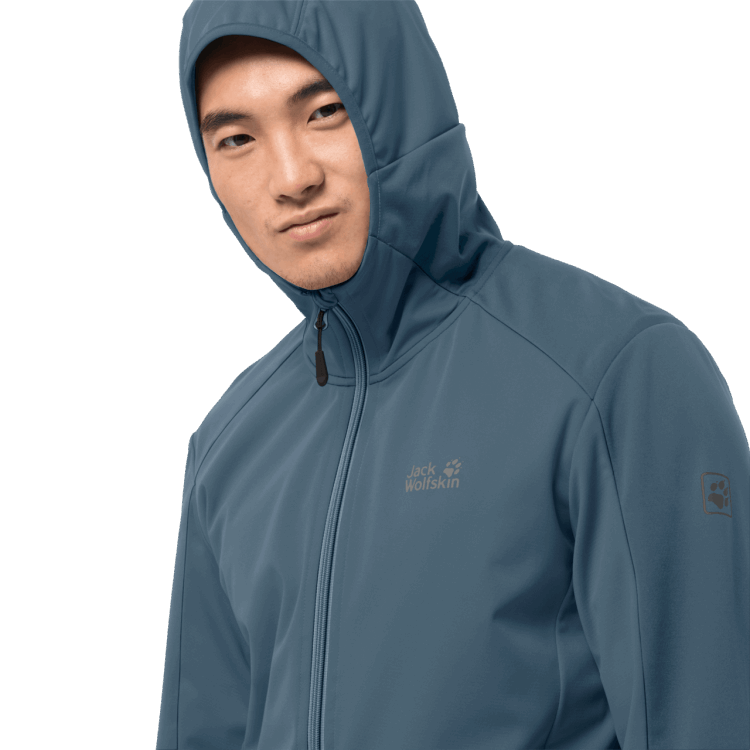 Men's Go Hike Softshell Brands Brand Jack Wolfskin Orion Blue