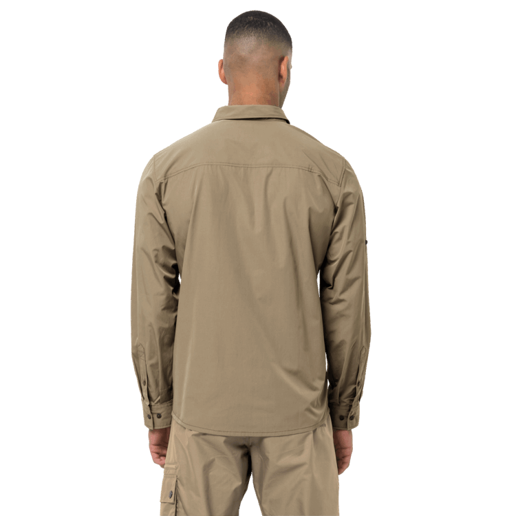 Sand Dune Men's Lakeside Roll-Up Shirt Brand Jack Wolfskin Original
