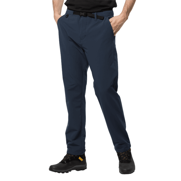 Origin Night Blue Men's Winter Lifestyle Pants Brand Jack Wolfskin