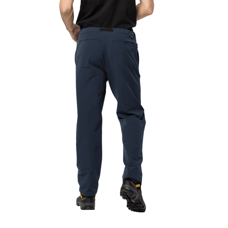 Origin Night Blue Men's Winter Lifestyle Pants Brand Jack Wolfskin