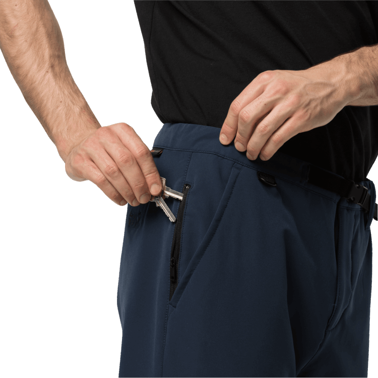 Origin Night Blue Men's Winter Lifestyle Pants Brand Jack Wolfskin
