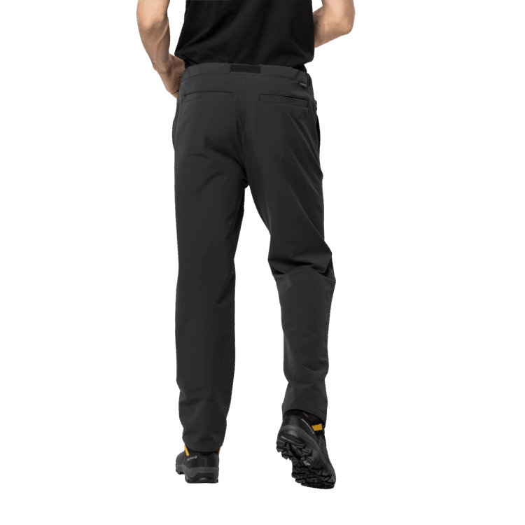 Men's Winter Lifestyle Pants Brand Jack Wolfskin Black Origins