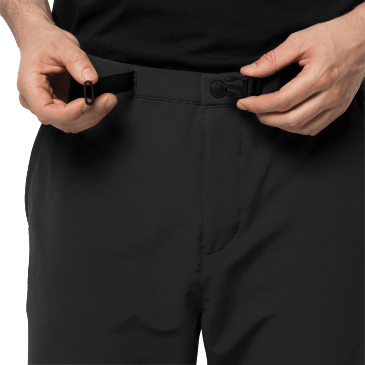 Men's Winter Lifestyle Pants Brand Jack Wolfskin Black Origins