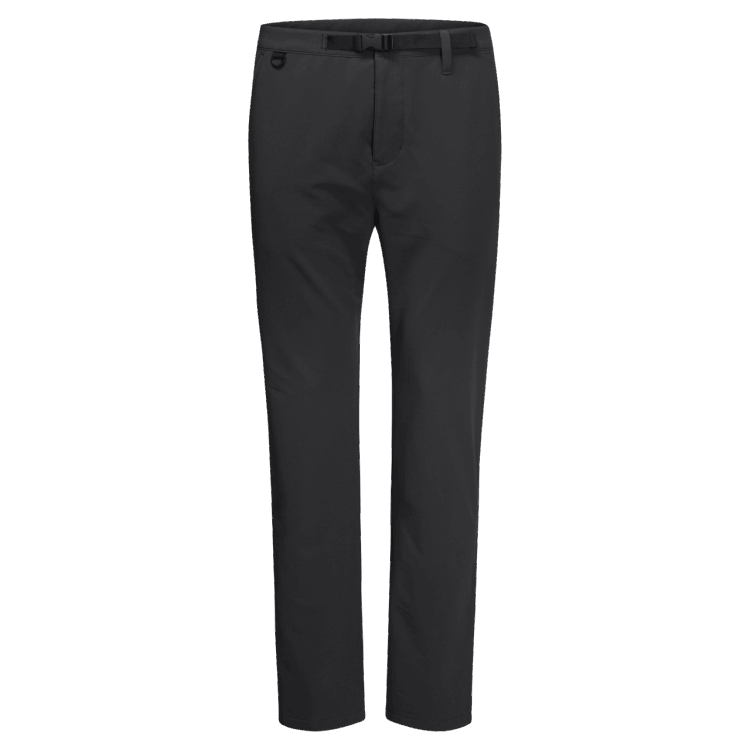 Men's Winter Lifestyle Pants Brand Jack Wolfskin Black Origins
