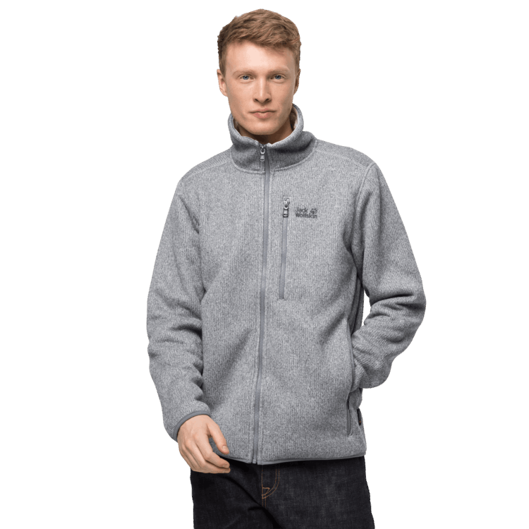 Fashion Robson Fjord Jacket Brand Jack Wolfskin Slate Grey