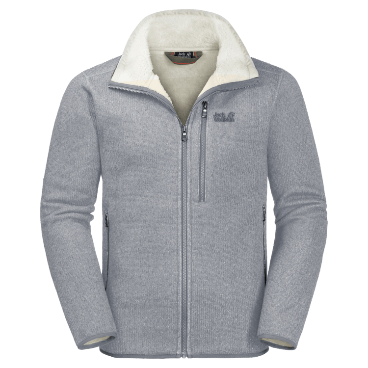 Fashion Robson Fjord Jacket Brand Jack Wolfskin Slate Grey
