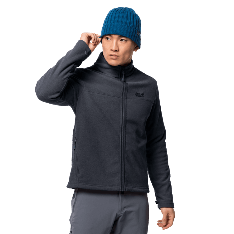 Men's Skywind Jacket Ebony Best Brand Jack Wolfskin