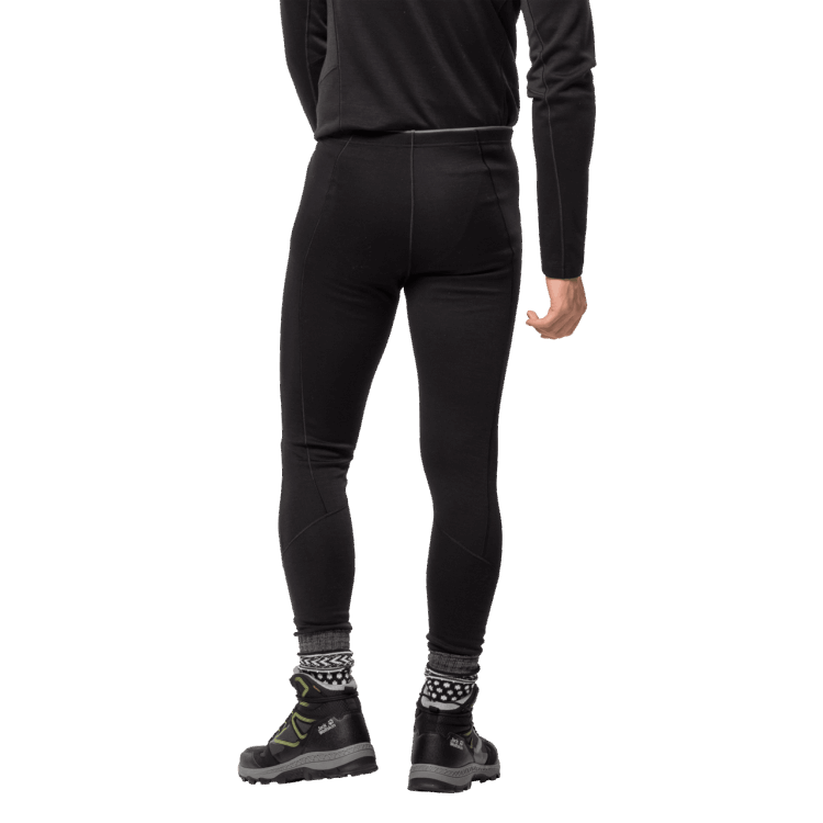 Brand Jack Wolfskin Black Men's Arctic Xt Base Layer Merino Pant Origins